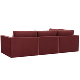 Briarwood Velvet Modular Sectional Sectional