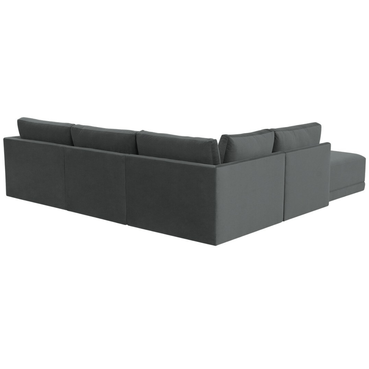 Briarwood Velvet Modular Sectional Sectional