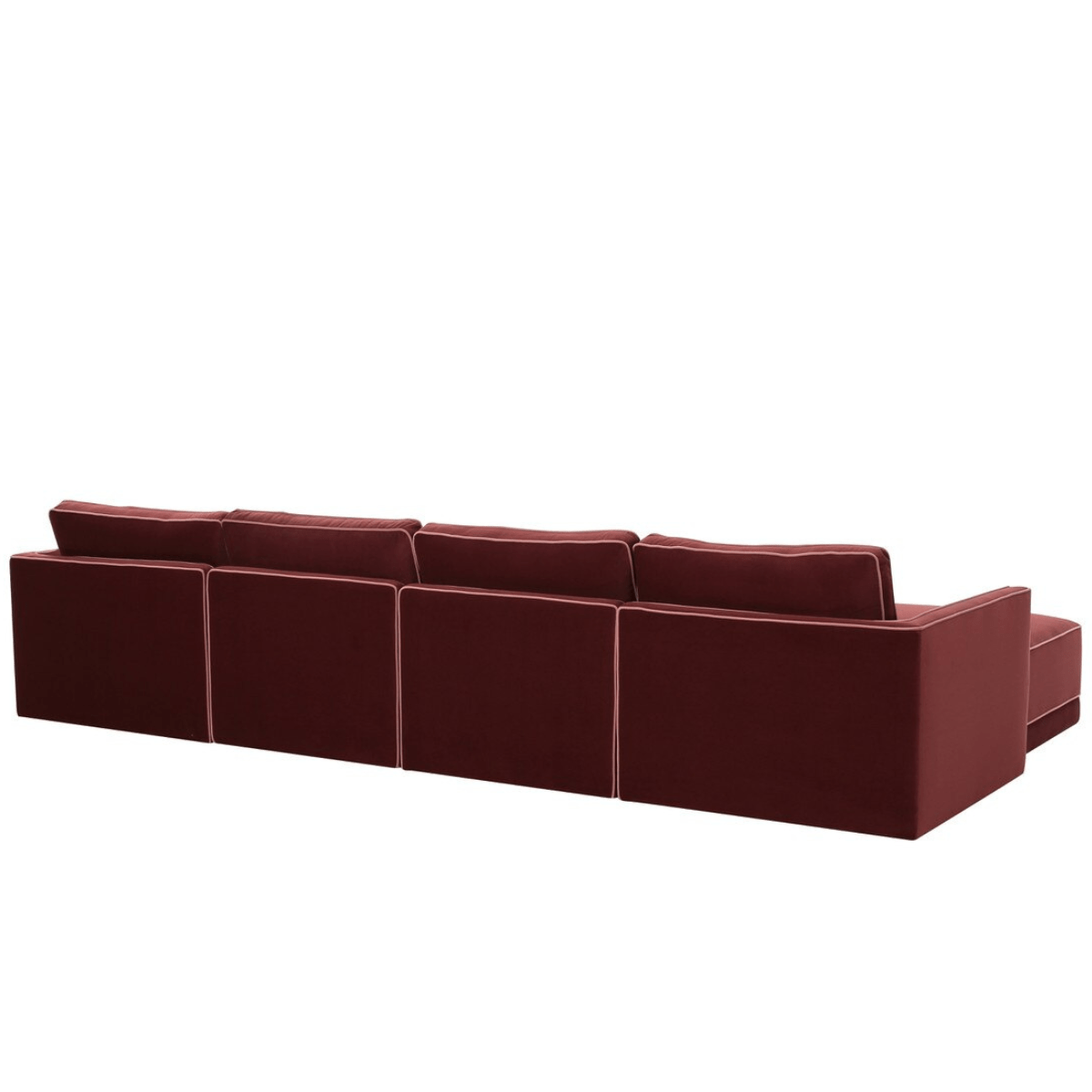 Briarwood Velvet Modular U Sectional Sectional