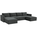 Briarwood Velvet Modular U Sectional Sectional