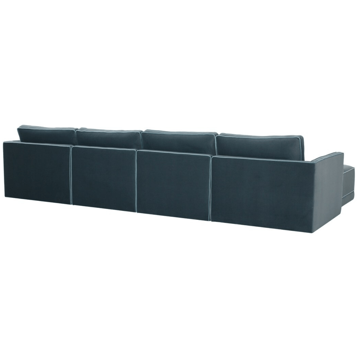 Briarwood Velvet Modular U Sectional Sectional