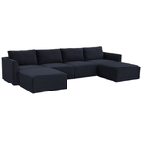 Briarwood Velvet Modular U Sectional Sectional