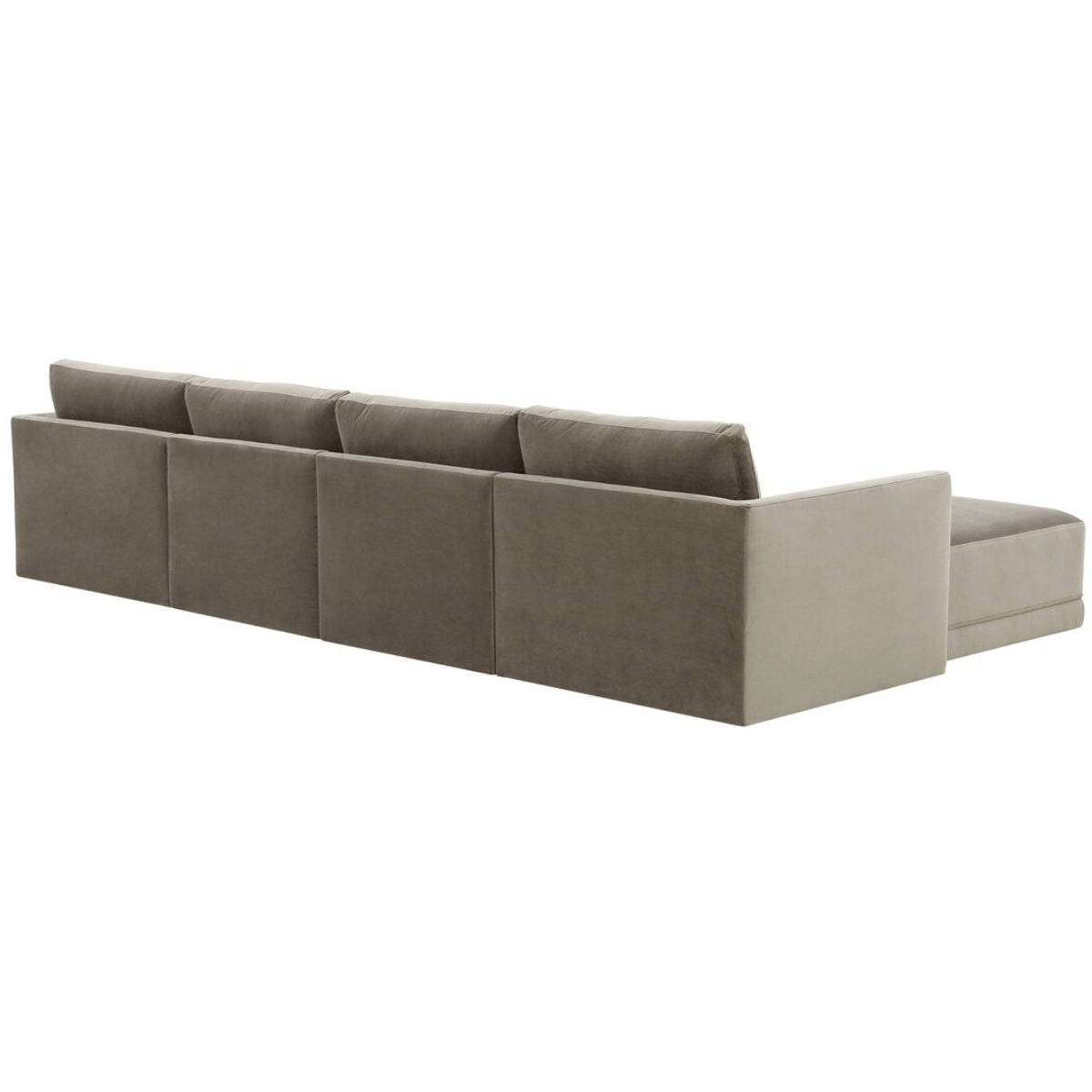 Briarwood Velvet Modular U Sectional Sectional