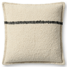 Brigette Romanek × Loloi Pillow - Natural/Charcoal Pillows PBR0015-NATURALCHARCOAL-COVER