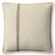 Brigette Romanek × Loloi Pillow - Natural/Tan Pillows PBR0014-NATURALTAN-COVER