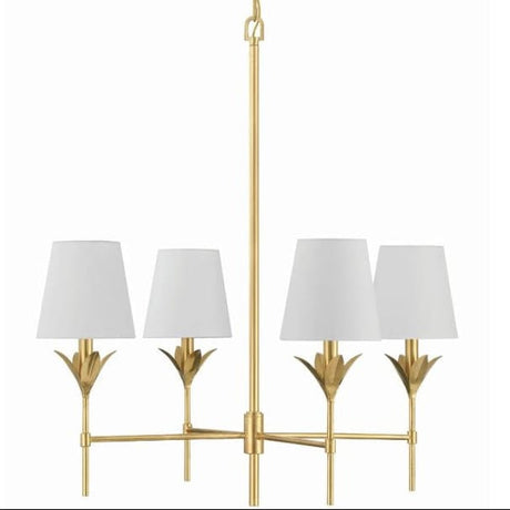 Broche 4 Light Chandelier Chandeliers 534-GA