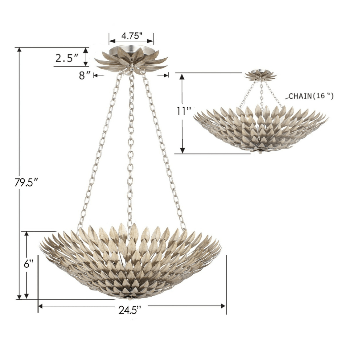 Broche Chandelier Chandeliers