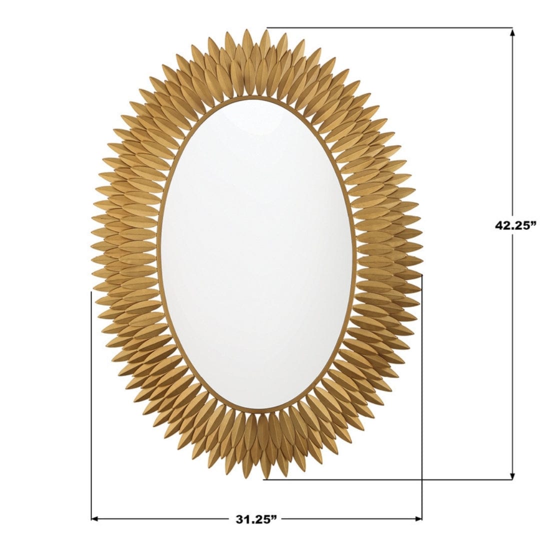 Broche Integrated LED Mirror Round + Oval Mirrors BRH-M500-GA 633779101199