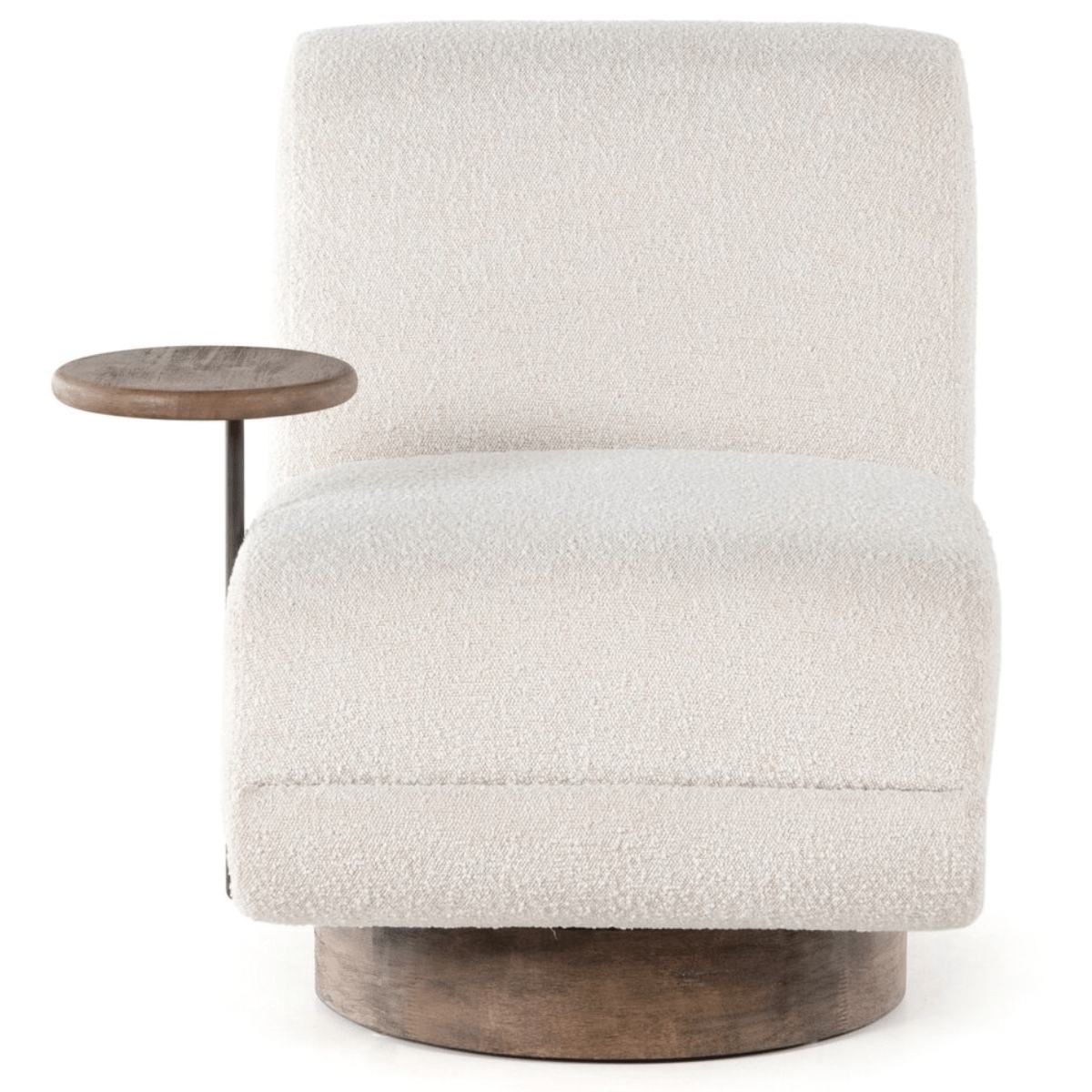 Bronwyn Swivel Chair with Side Table Accent Chair 227894-001