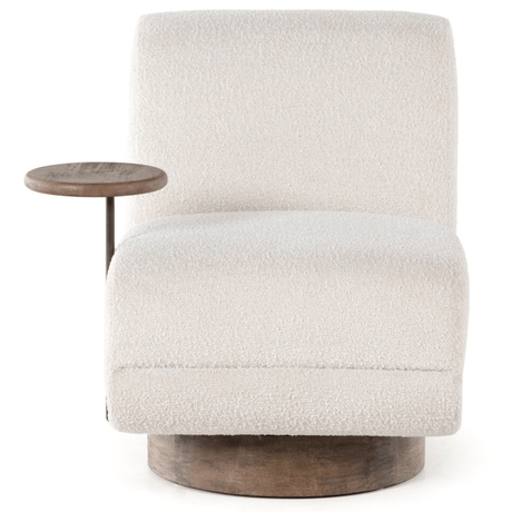 Bronwyn Swivel Chair with Side Table Accent Chair 227894-001