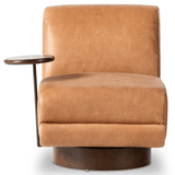 Bronwyn Swivel Chair with Side Table Accent Chair 227894-006