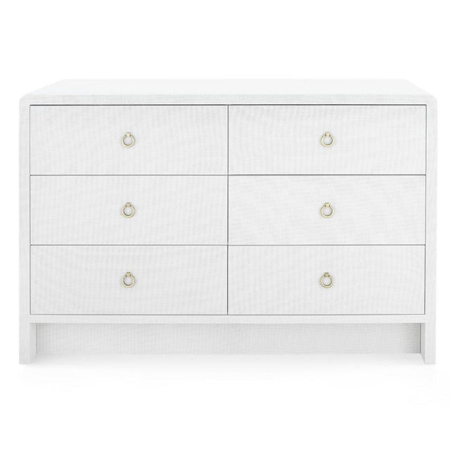Bryant Linen Extra Large 6-Drawer Dresser