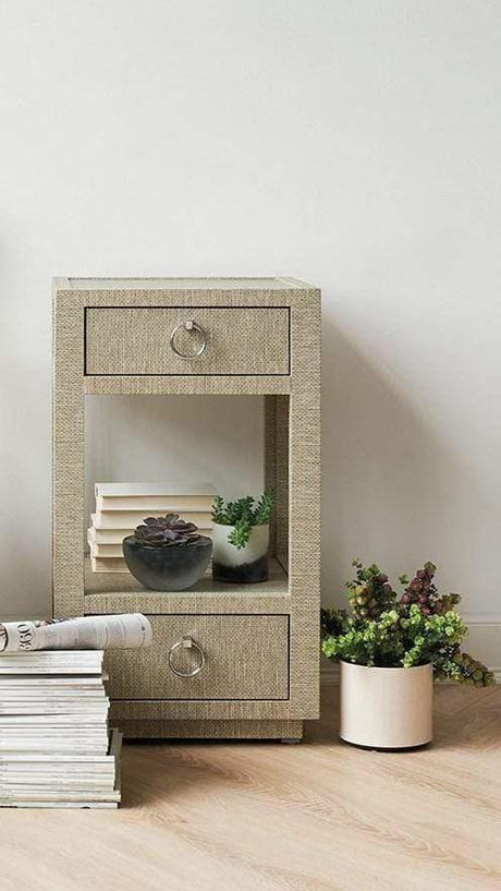 Camilla 2-Drawer Side Table