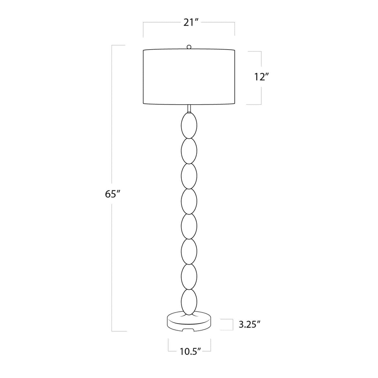 Buoy Floor Lamp Lamp 14-1034 844717093111