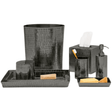 Buren Black Bath Collection Bath Accessory