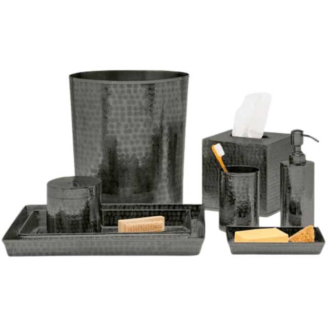 Buren Black Bath Collection Bath Accessory