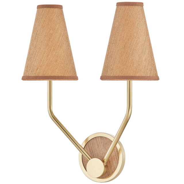 Buskirk Wall Sconce Sconces 2452-AGB 197292992219