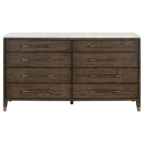 Cambria 8-Drawer Double Dresser Dresser 5252.DB-OAK/BIA