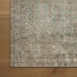 Cambria Aqua/Natural Rug Rugs