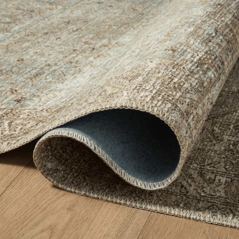 Cambria Aqua/Natural Rug Rugs
