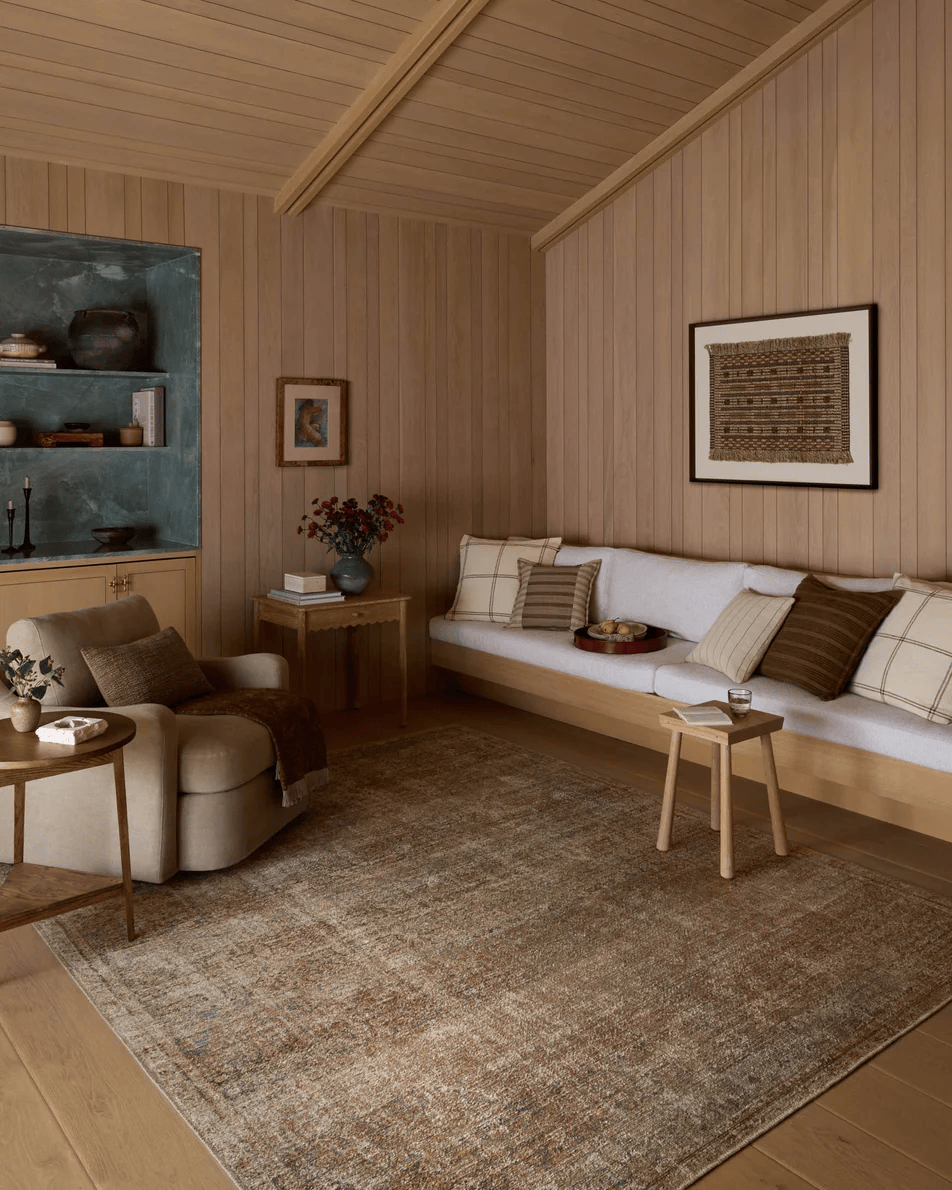 Cambria Ocean/Brick Rug Rugs