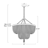 Cameron Chandelier - Draft for Tariffs 05-02-25 Chandelier 16-1511WT