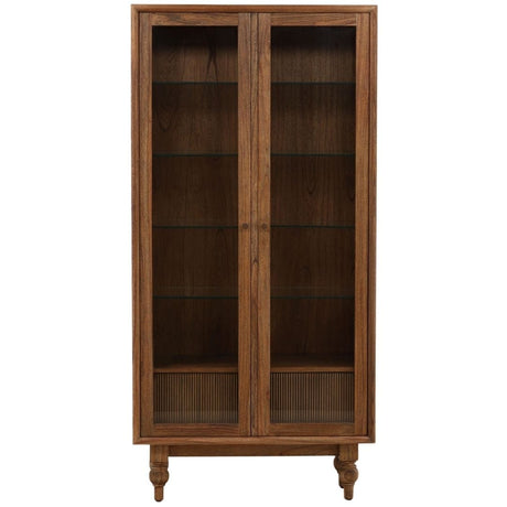 Campbell Cabinet Bookcases, Tall Cabinets + Shelving DOV11729-BRWN