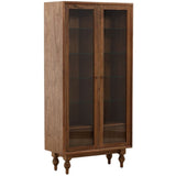 Campbell Cabinet Bookcases, Tall Cabinets + Shelving DOV11729-BRWN