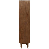 Campbell Cabinet Bookcases, Tall Cabinets + Shelving DOV11729-BRWN