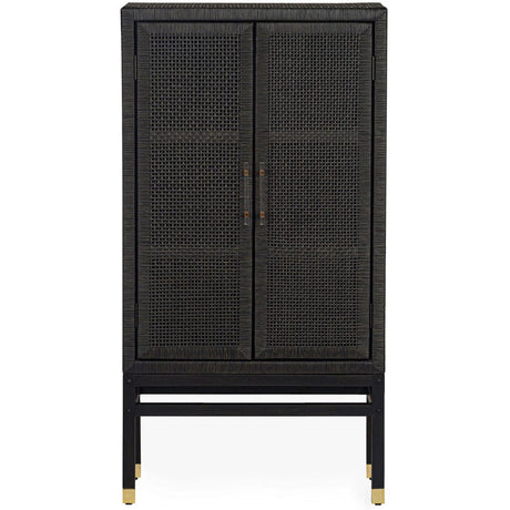 Candelabra Home Amara Rattan Cabinet Rattan Cabinet