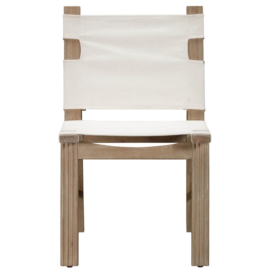 Candelabra Home Cassie Cream Outdoor Dining Chair - Set of 2 Outdoor Dining Chair TOV-O54295