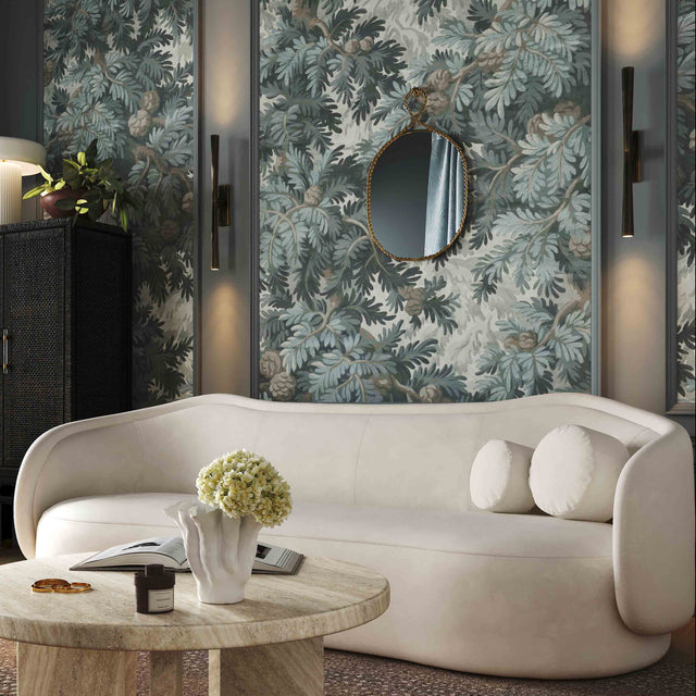 Candelabra Home Circe Textured Velvet Sofa Sofas