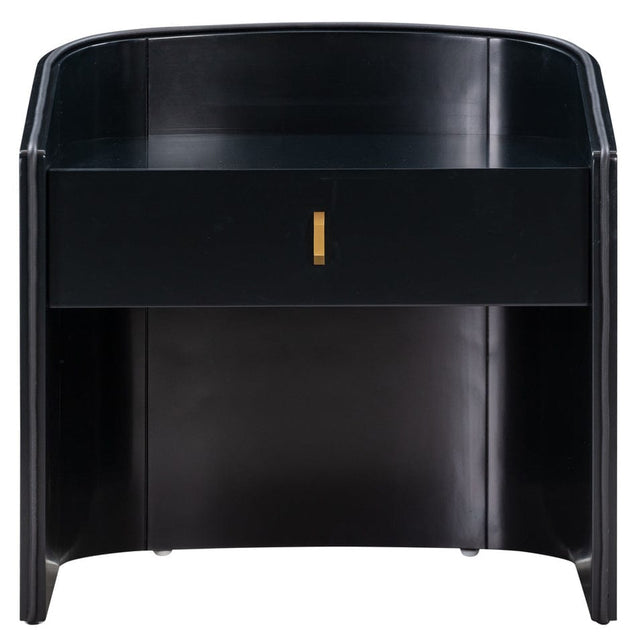 Candelabra Home Collins Nightstand Lacquered Nightstand