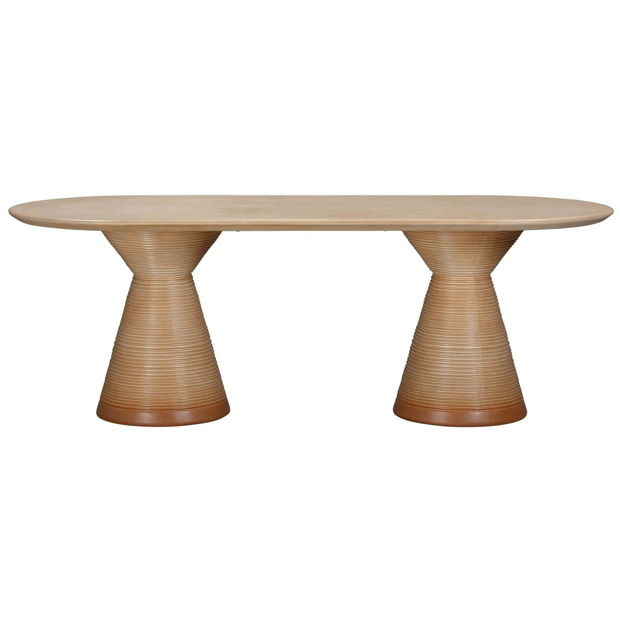 Candelabra Home Fassa Terracotta Indoor/Outdoor Dining Table Dining Tables TOV-O54280