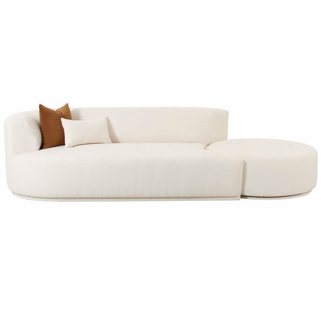 Candelabra Home Fickle 2-Piece Chaise Modular Sofa Furniture TOV-L6866-C-SO4L