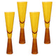 Candelabra Home Flute Champagne Glasses - Set of 4 Glassware TOV-T68857