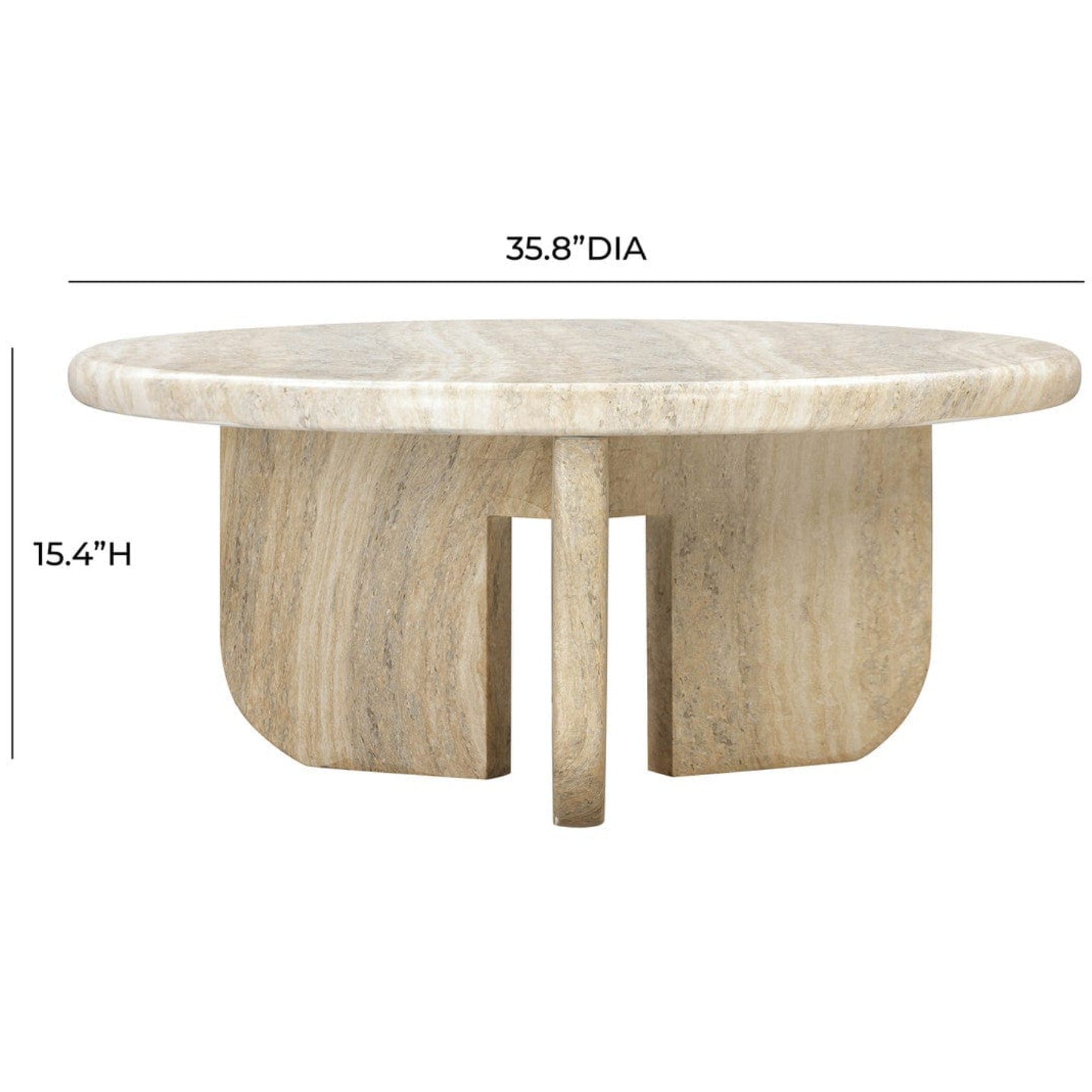 【cornice】COFFEE TABLE Barnstone Cornice Rectangle Storage Shelf Coffee Table by iNSPIRE