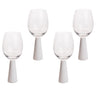 Candelabra Home Rose Wine Glasses - Set of 4 Glassware TOV-T68862