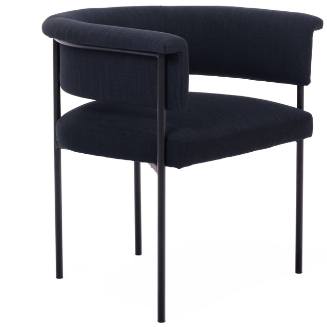 Candelabra Home Taylor Performance Linen Dining Chair Dining Chair