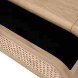 Cannes Nightstand Nightstands + Bedside Tables 5280.NAT-OAK 842279145521