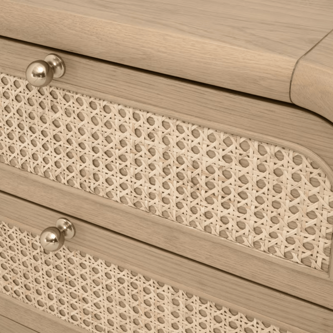 Cannes Nightstand Nightstands + Bedside Tables 5280.NAT-OAK 842279145521