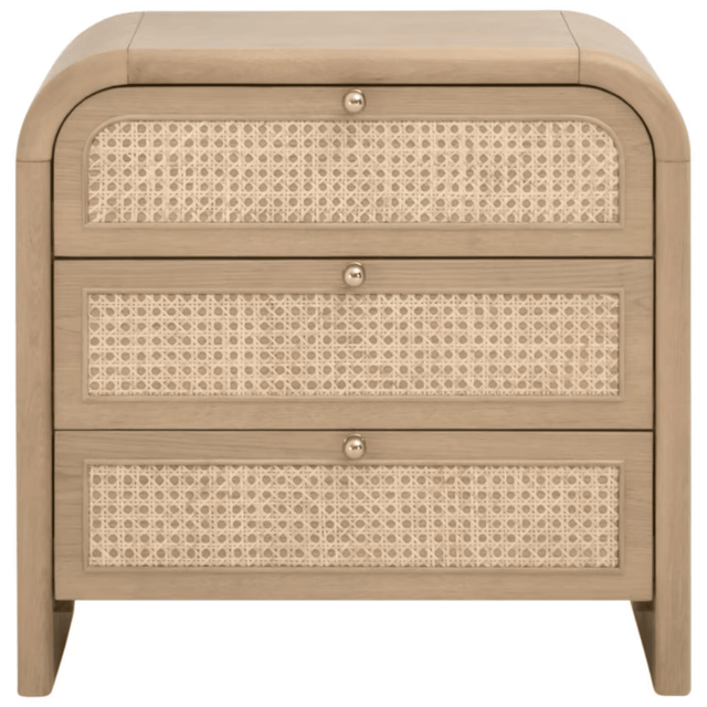 Cannes Nightstand Nightstands + Bedside Tables 5280.NAT-OAK 842279145521