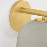 Cara Wall Sconce Wall Sconces H1025101-AGB/CCP 806134976835