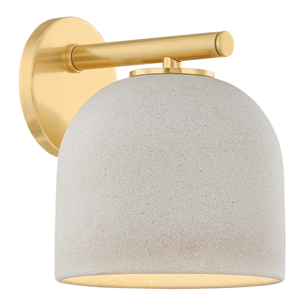 Cara Wall Sconce Wall Sconces H1025101-AGB/CCP 806134976835