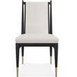 Caracole Unity Dark Dining Chair Upholstered Dining Chair caracole-M142-022-294 662896047790