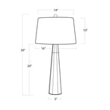 Carli Crystal Table Lamp Lamp 13-1324 844717092237