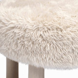 Carmel Vegan Shearling Accent Chair Accent Chair