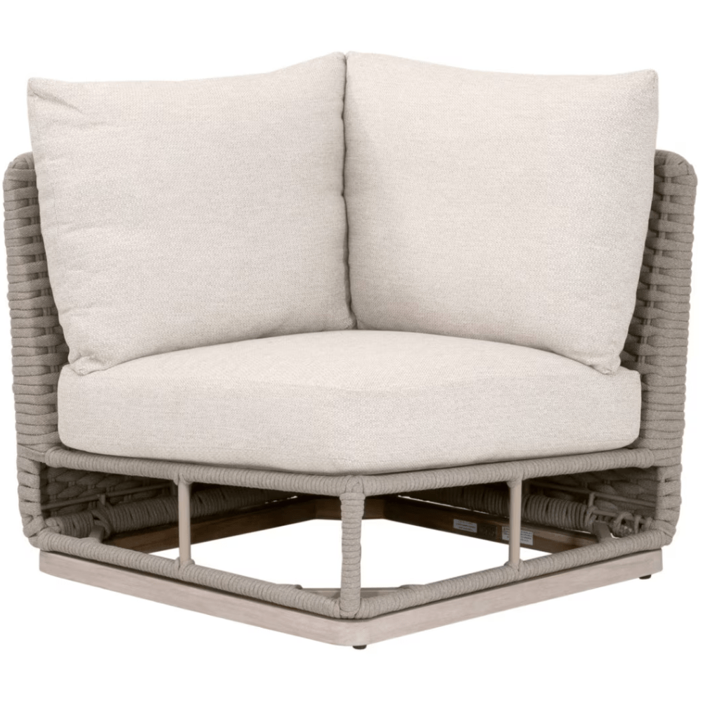 Caspian Outdoor Modular Sectional Outdoor Furniture 6863-CRN.TAU/ECR/W-ET 842279146085