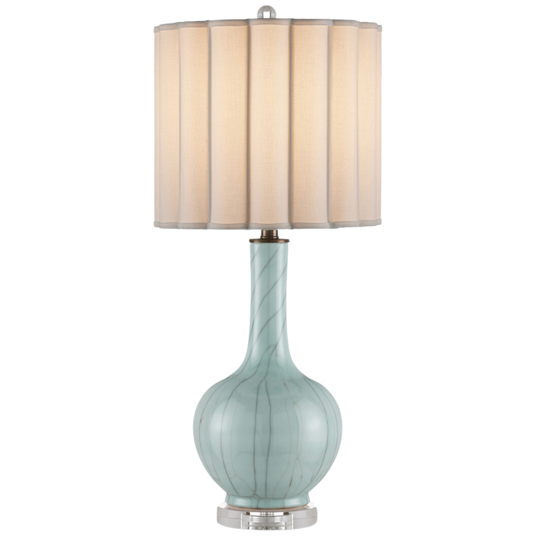 Celadon Cracker Table Lamp Table Lamps 6000-0976