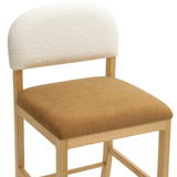 Celia Performance Velvet Counter Stool Counter Stools